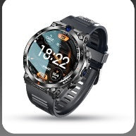Versatile Sports Smartwatch with Dual Cameras and Heart Rate Monitoring - Lvoris