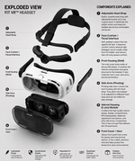 Mobile Phone Virtual Reality Helmet 3D VR Glasses - Lvoris