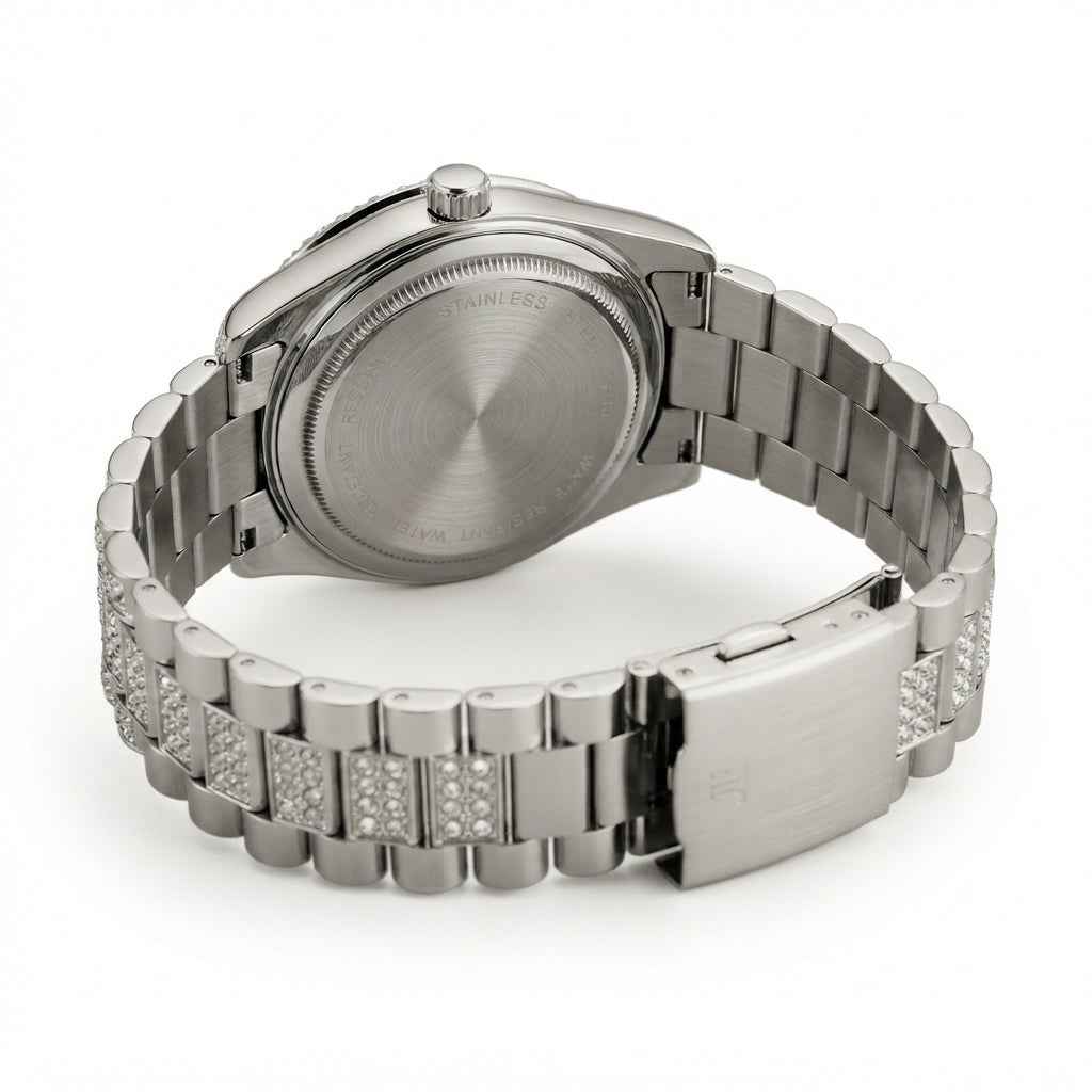 Diamond-Embedded Hip Hop Watch: Elevate Your Style with Everyday Luxury