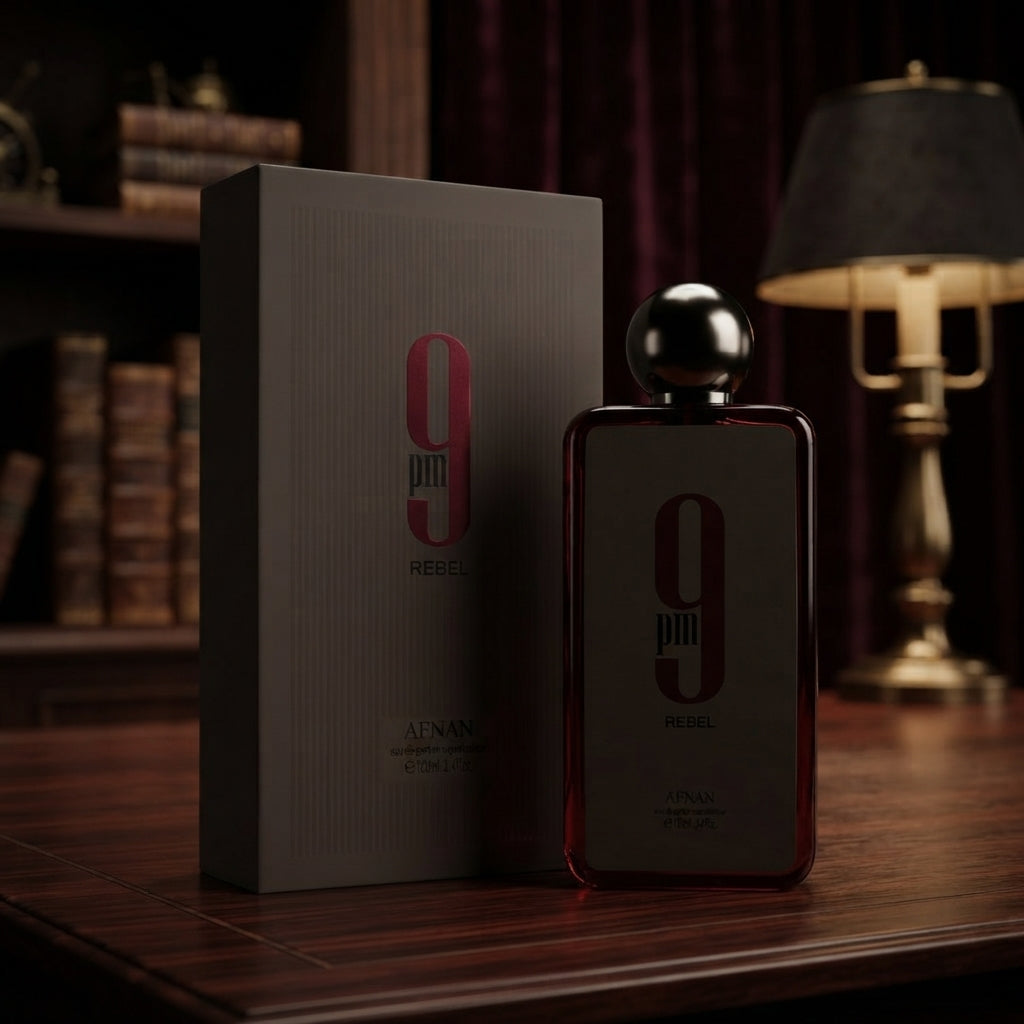 Afnan 9 PM Rebel Fragrance - Experience Timeless Allure with This Unisex Eau De Parfum
