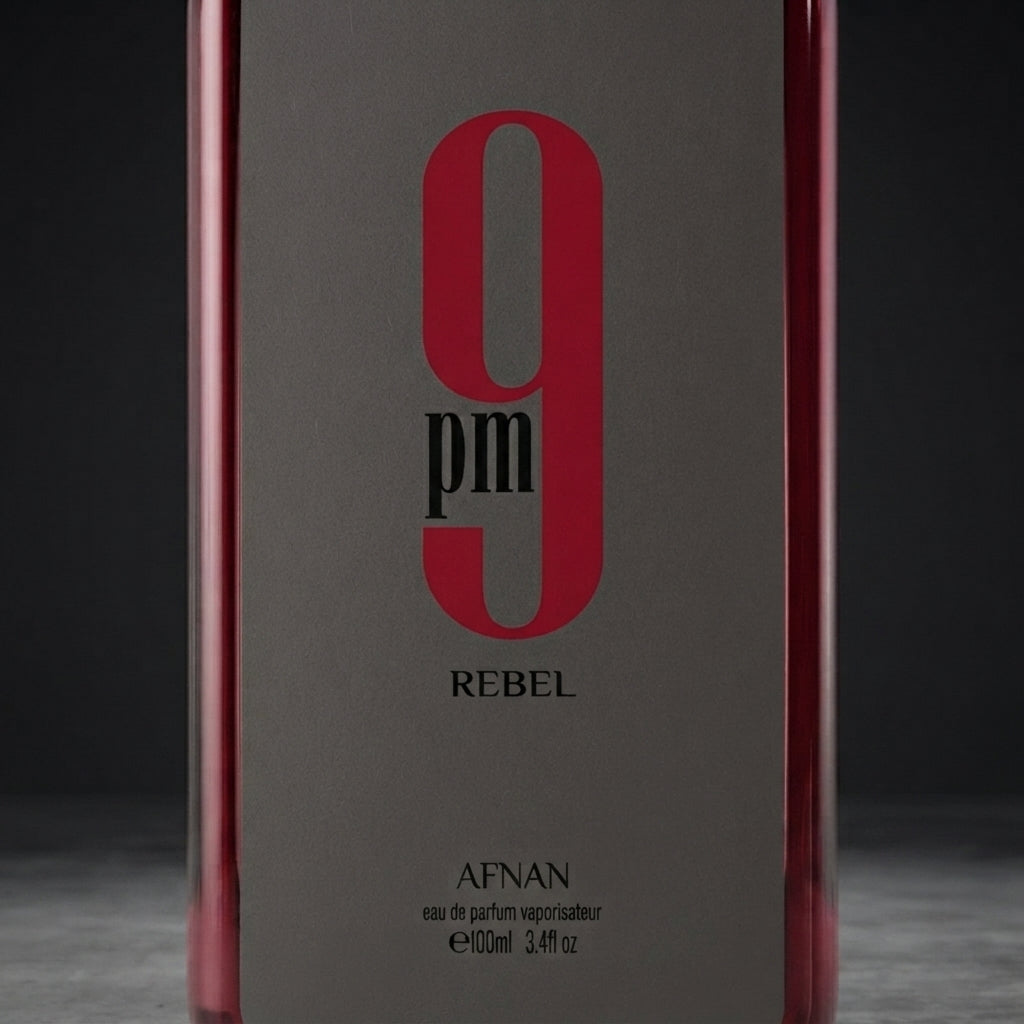 Afnan 9 PM Rebel Fragrance - Experience Timeless Allure with This Unisex Eau De Parfum