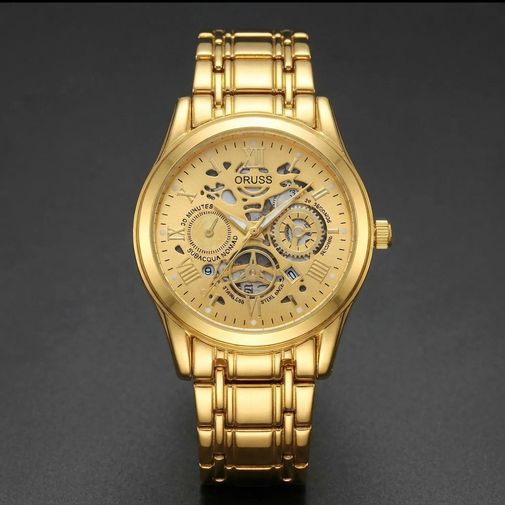 Elevate Your Style with Our Waterproof Men's Quartz Watch