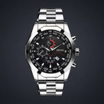 Oruss Men's Multifunctional Quartz Watch – Stylish, Waterproof Business Chronograph