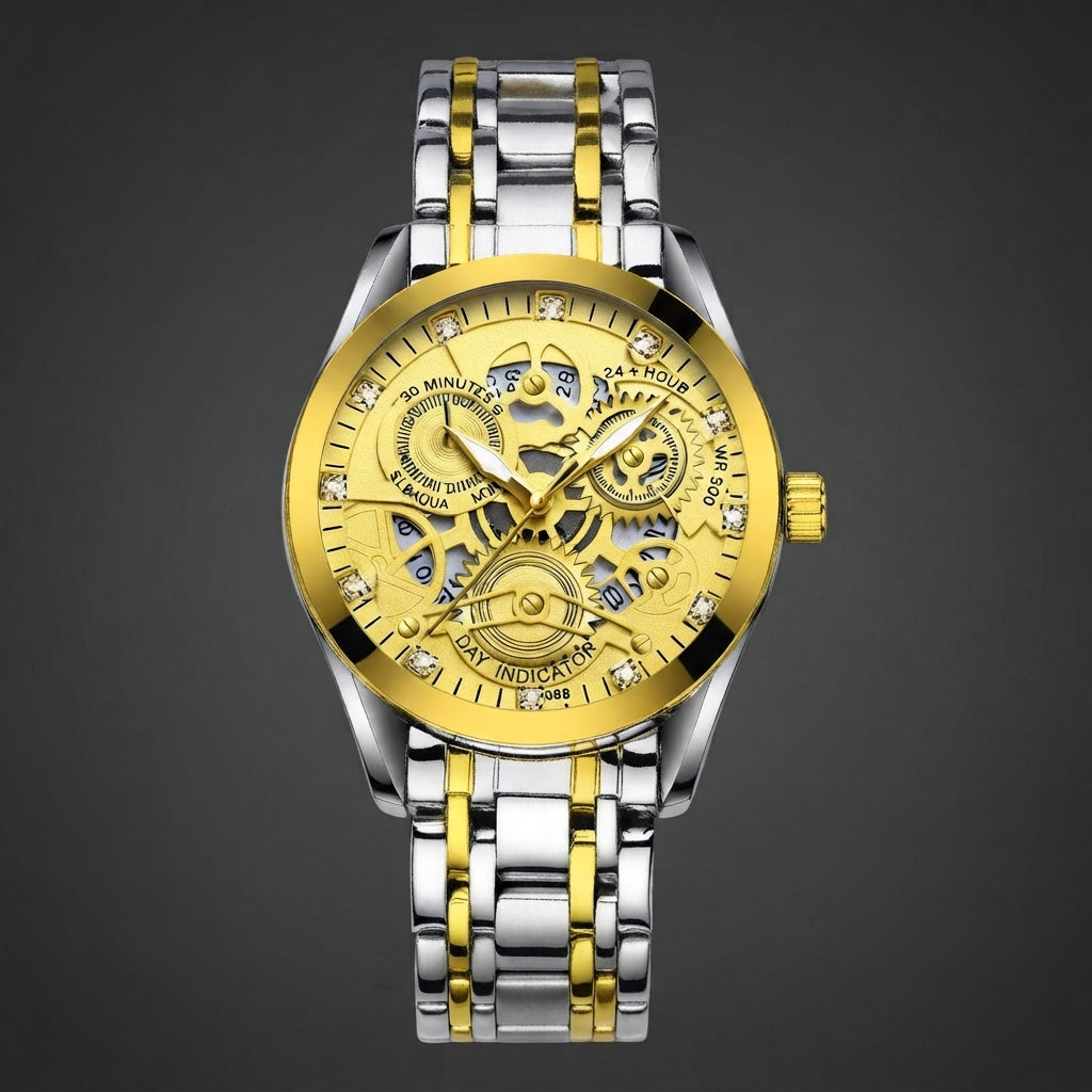 Elevate Your Style with Our Waterproof Men's Quartz Watch
