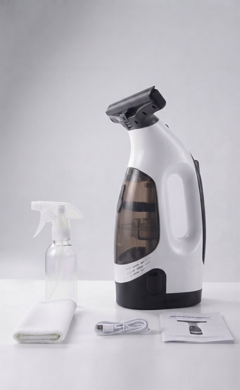 Cordless Electric Window Cleaner – Streak-Free Glass Cleaning