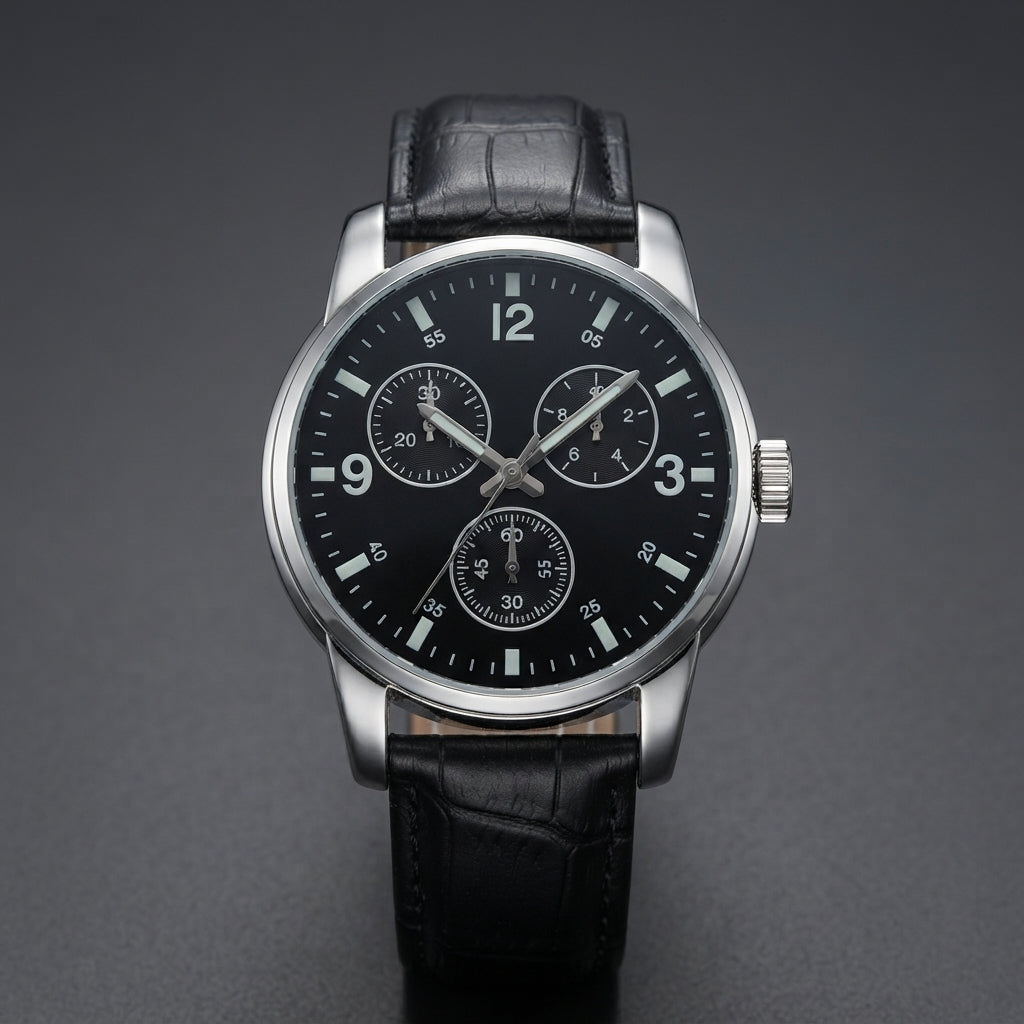 Oruss Men's Multifunctional Quartz Watch – Stylish, Waterproof Business Chronograph