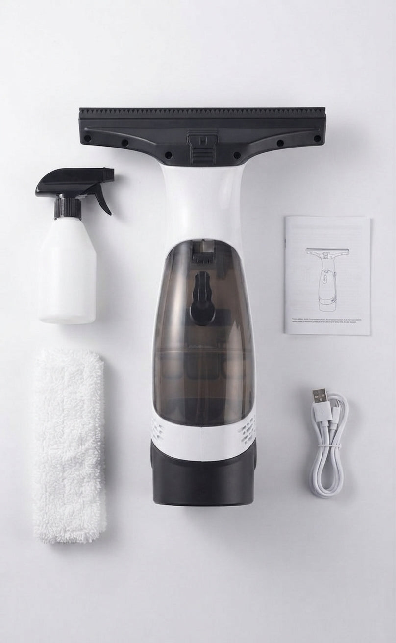 Cordless Electric Window Cleaner – Streak-Free Glass Cleaning