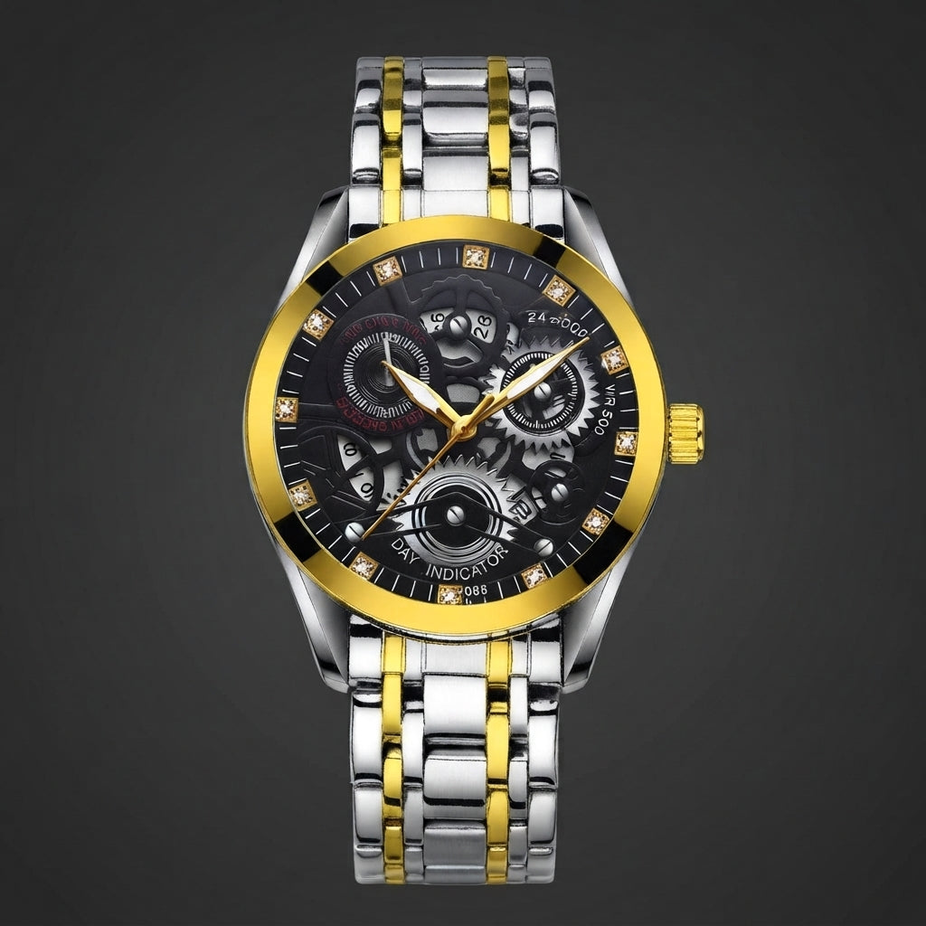 Elevate Your Style with Our Waterproof Men's Quartz Watch