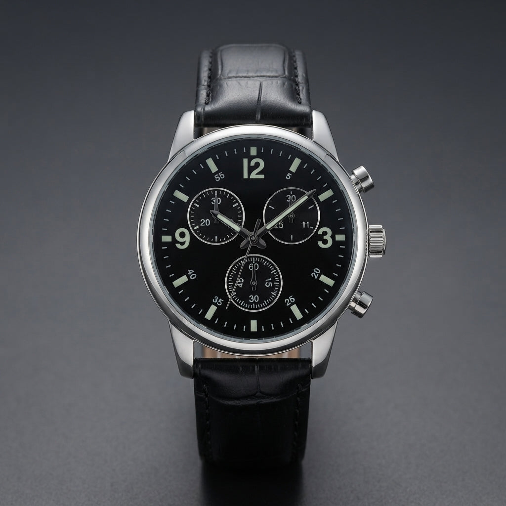 Elevate Your Style with Our Waterproof Men's Quartz Watch
