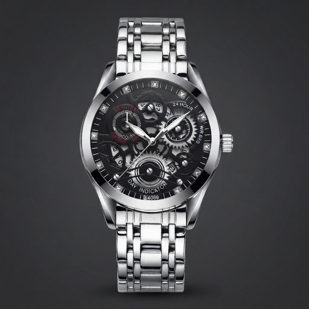 Elevate Your Style with Our Waterproof Men's Quartz Watch