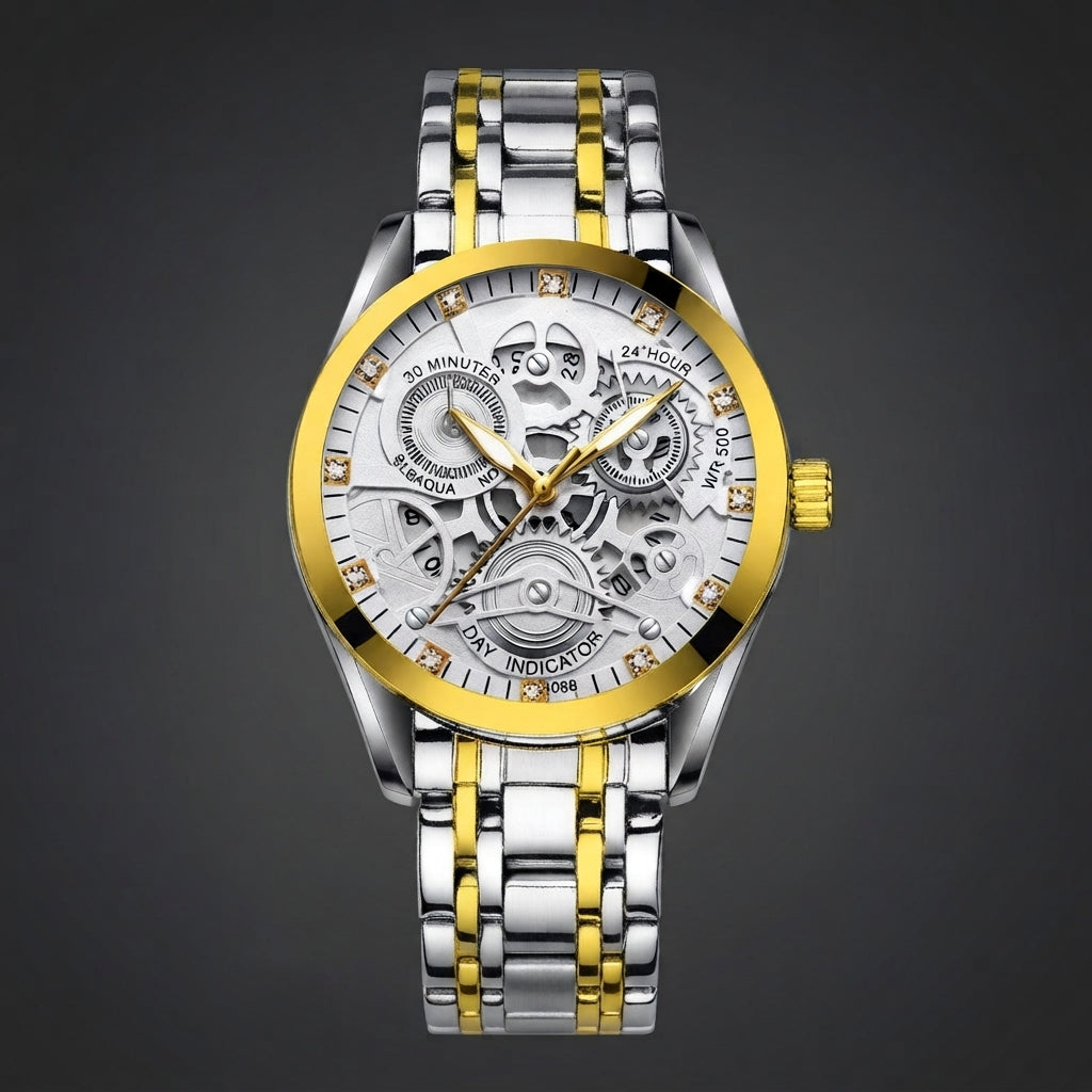 Elevate Your Style with Our Waterproof Men's Quartz Watch