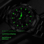 Oruss Men's Multifunctional Quartz Watch – Stylish, Waterproof Business Chronograph