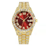 Diamond-Embedded Hip Hop Watch: Elevate Your Style with Everyday Luxury