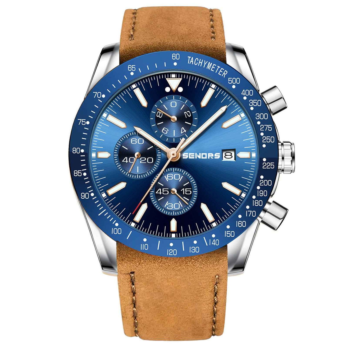 Waterproof Multifunctional Quartz Watch for Men - Elevate Your Style and Functionality