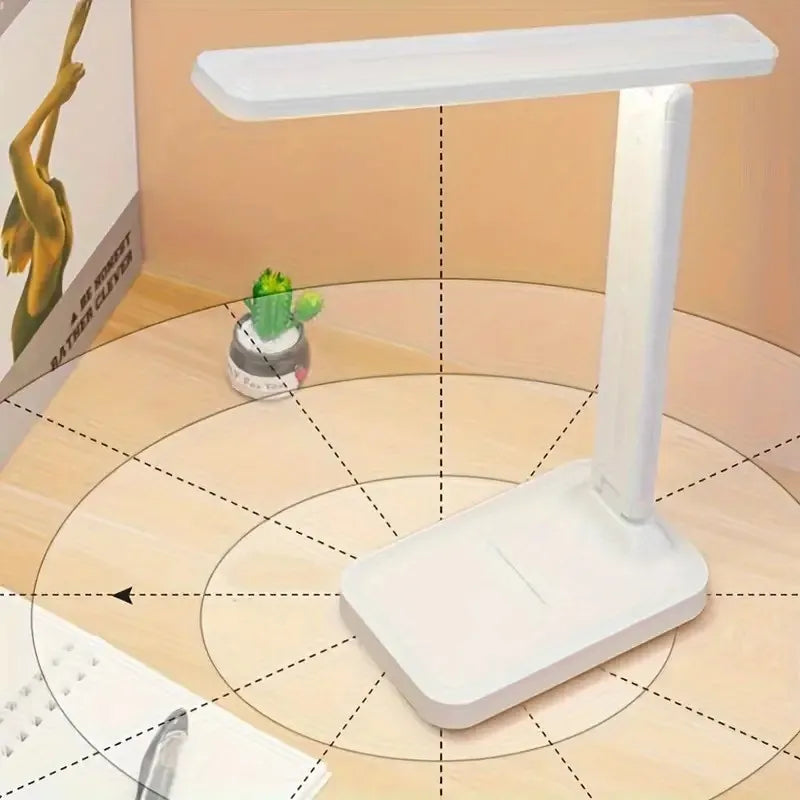 Dimmable LED Desk Lamp with USB Touch Control – Perfect for Study, Reading & Relaxation - Lvoris