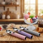 Heated Ice Cream Scoop: Effortless Dessert Serving at Your Fingertips