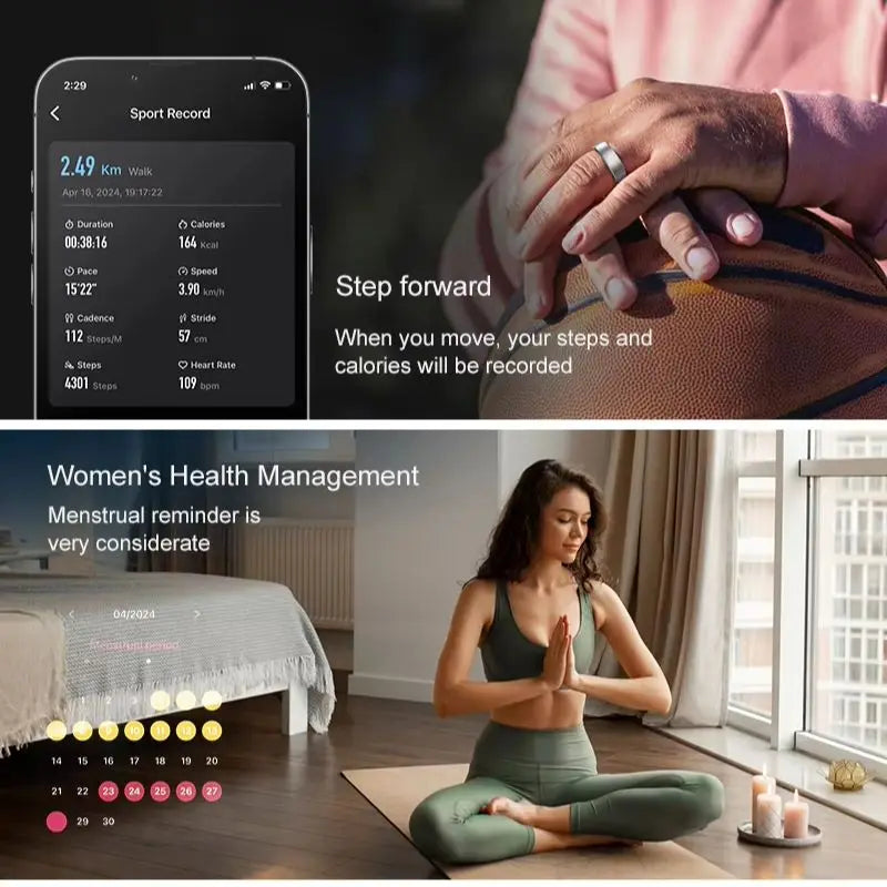 Uhoofit R10 Smart Ring: Your Ultimate Health Companion for Fitness and Wellness