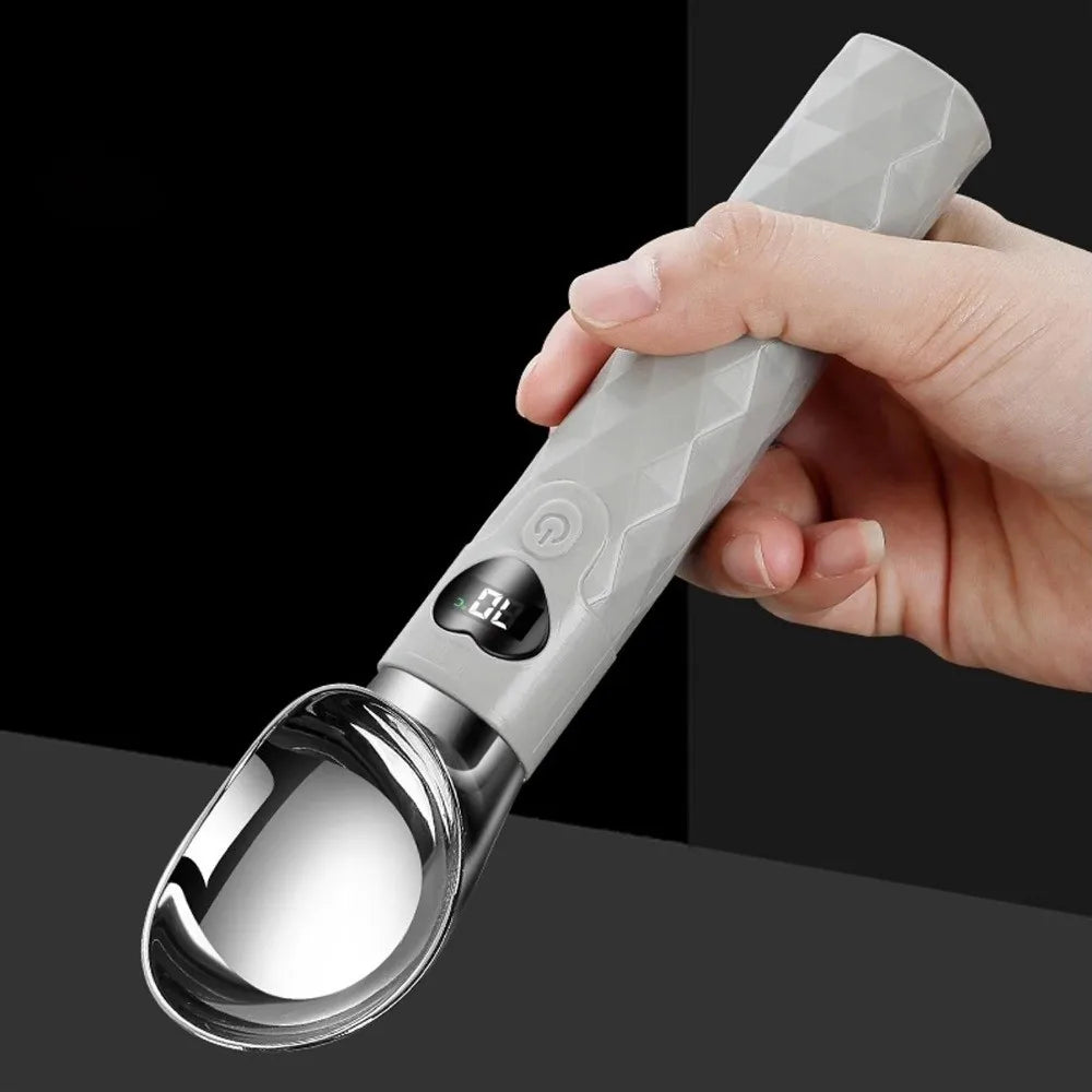 Heated Ice Cream Scoop: Effortless Dessert Serving at Your Fingertips