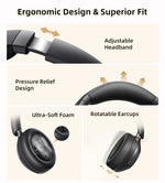 Experience Unmatched Sound Quality with QCY H3 PRO ANC Wireless Headphones