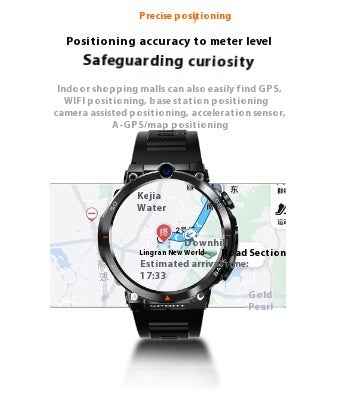 Versatile Sports Smartwatch with Dual Cameras and Heart Rate Monitoring - Lvoris