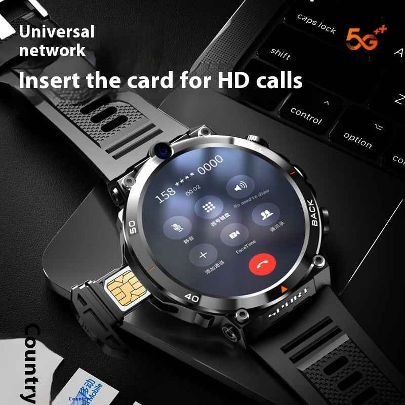 Versatile Sports Smartwatch with Dual Cameras and Heart Rate Monitoring - Lvoris