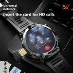 Versatile Sports Smartwatch with Dual Cameras and Heart Rate Monitoring - Lvoris