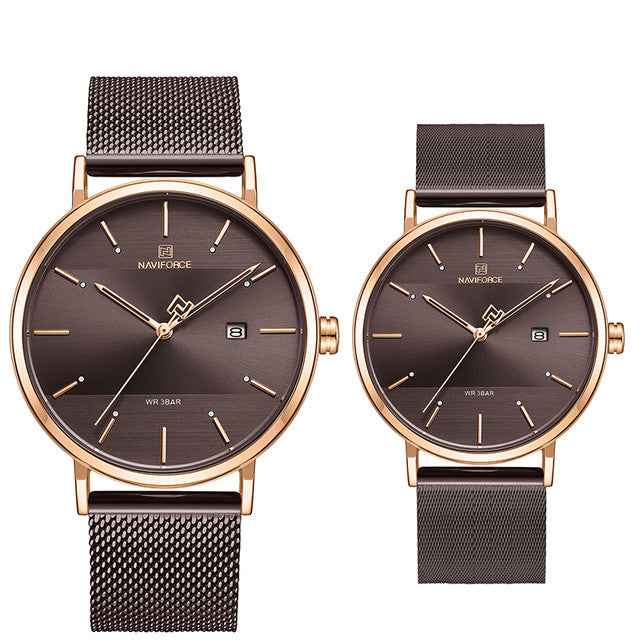 Unisex Casual Quartz Watch - Stylish Timepiece for Couples - Lvoris