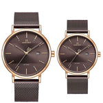 Unisex Casual Quartz Watch - Stylish Timepiece for Couples - Lvoris