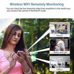 Baby Monitors Indoor Security Cameras - Lvoris