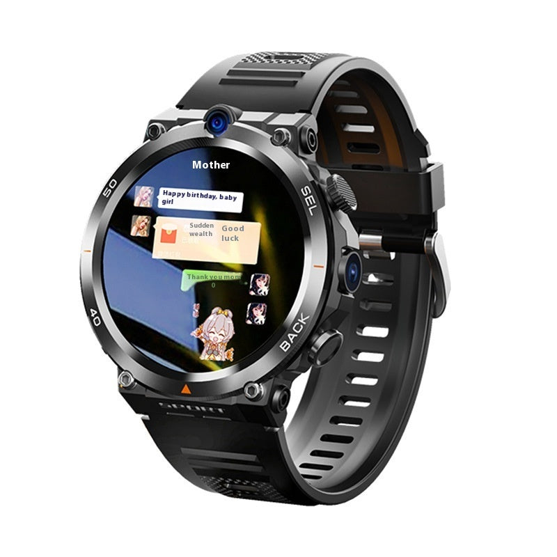 Versatile Sports Smartwatch with Dual Cameras and Heart Rate Monitoring - Lvoris