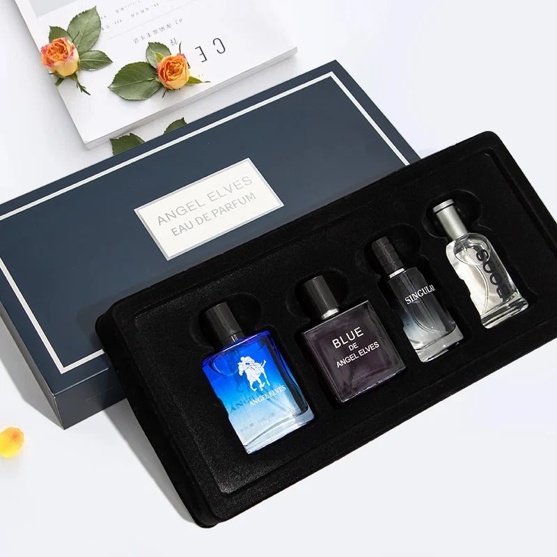 Elevate Your Style with Our Luxury Men Cologne Gift Set – 4 x 30ml Premium Scents