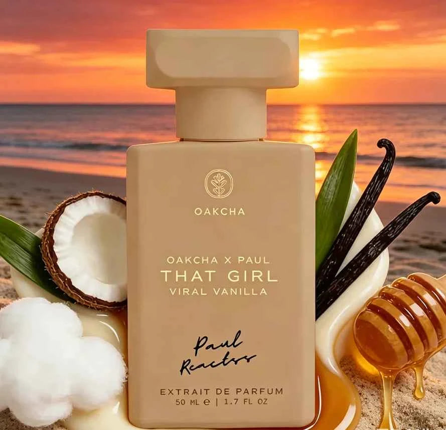 OAKCHA That Girl Perfume | Irresistibly Sweet Virgin Vanilla Unisex Fragrance