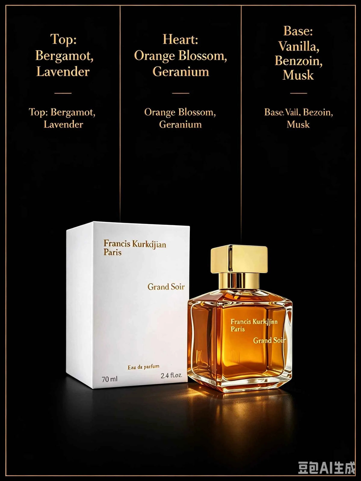 Grand Soir Unisex Perfume - Embrace the Warmth of Luxury in Every Drop