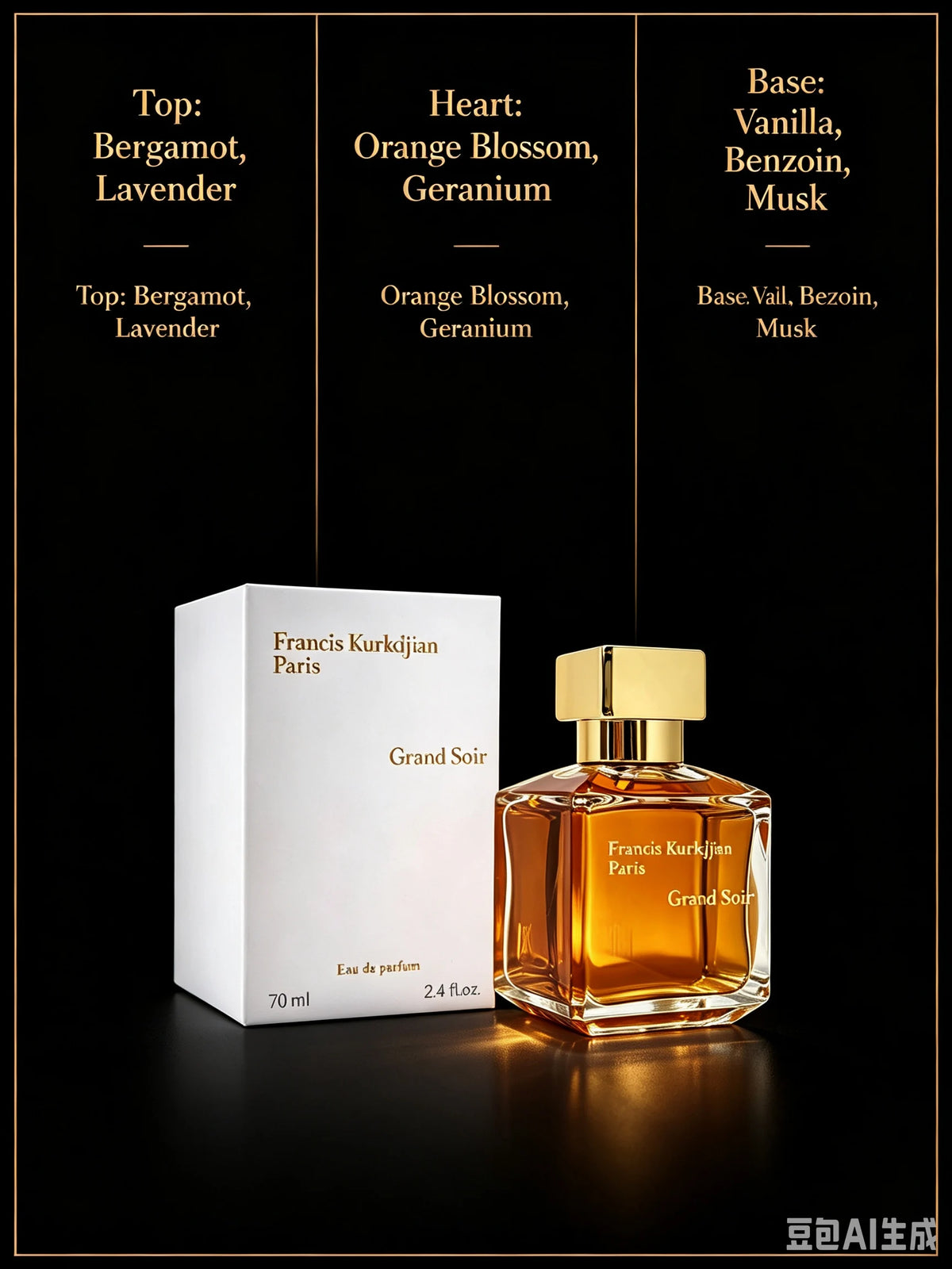 Grand Soir Unisex Perfume - Embrace the Warmth of Luxury in Every Drop