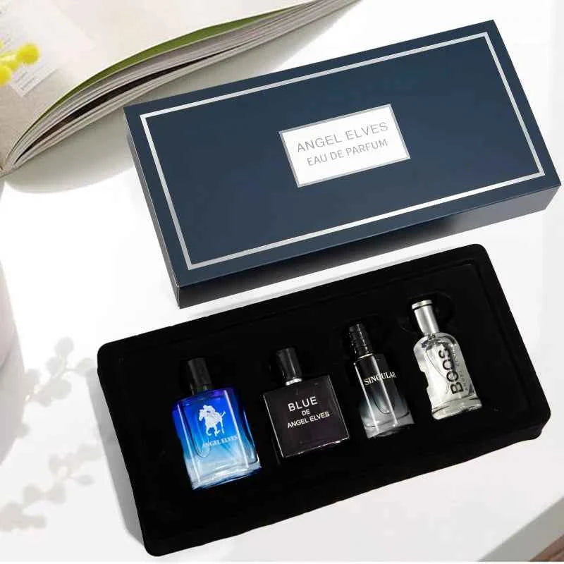 Elevate Your Style with Our Luxury Men Cologne Gift Set – 4 x 30ml Premium Scents