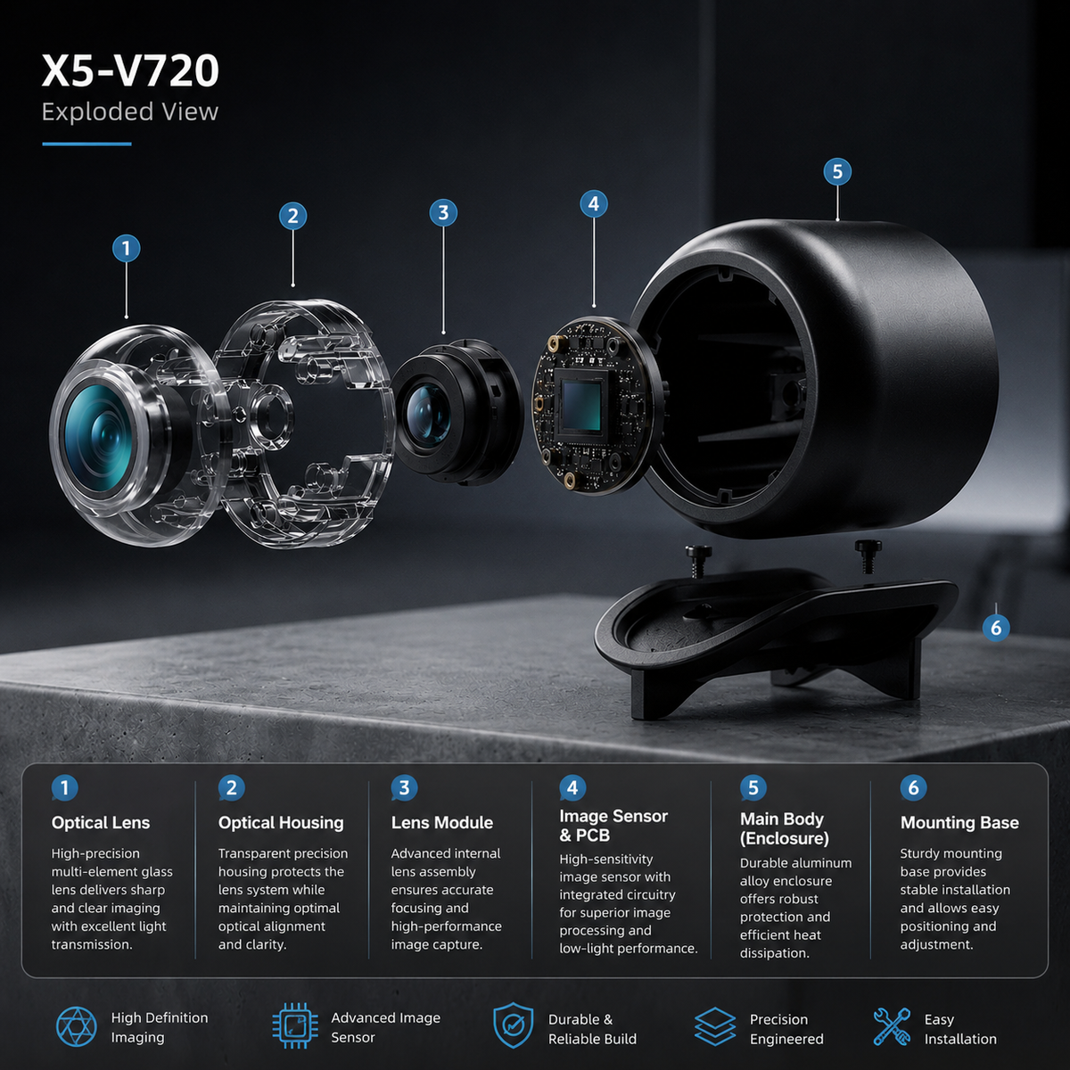 Baby Monitors Indoor Security Cameras - Lvoris