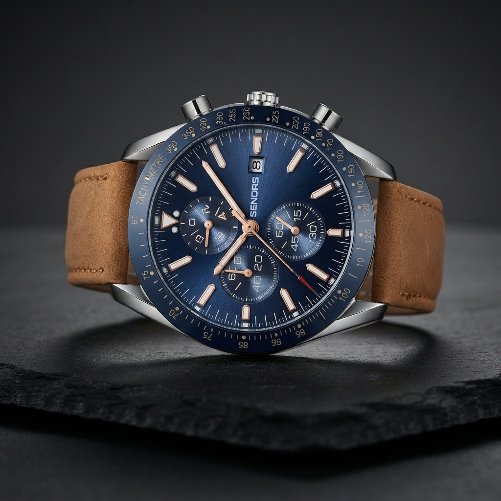 Waterproof Multifunctional Quartz Watch for Men - Elevate Your Style and Functionality