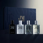 Men's Perfume Gift Set - 4 PCS Long Lasting Woody Citrus Eau De Toilette for Work, Dating, and Casual Use