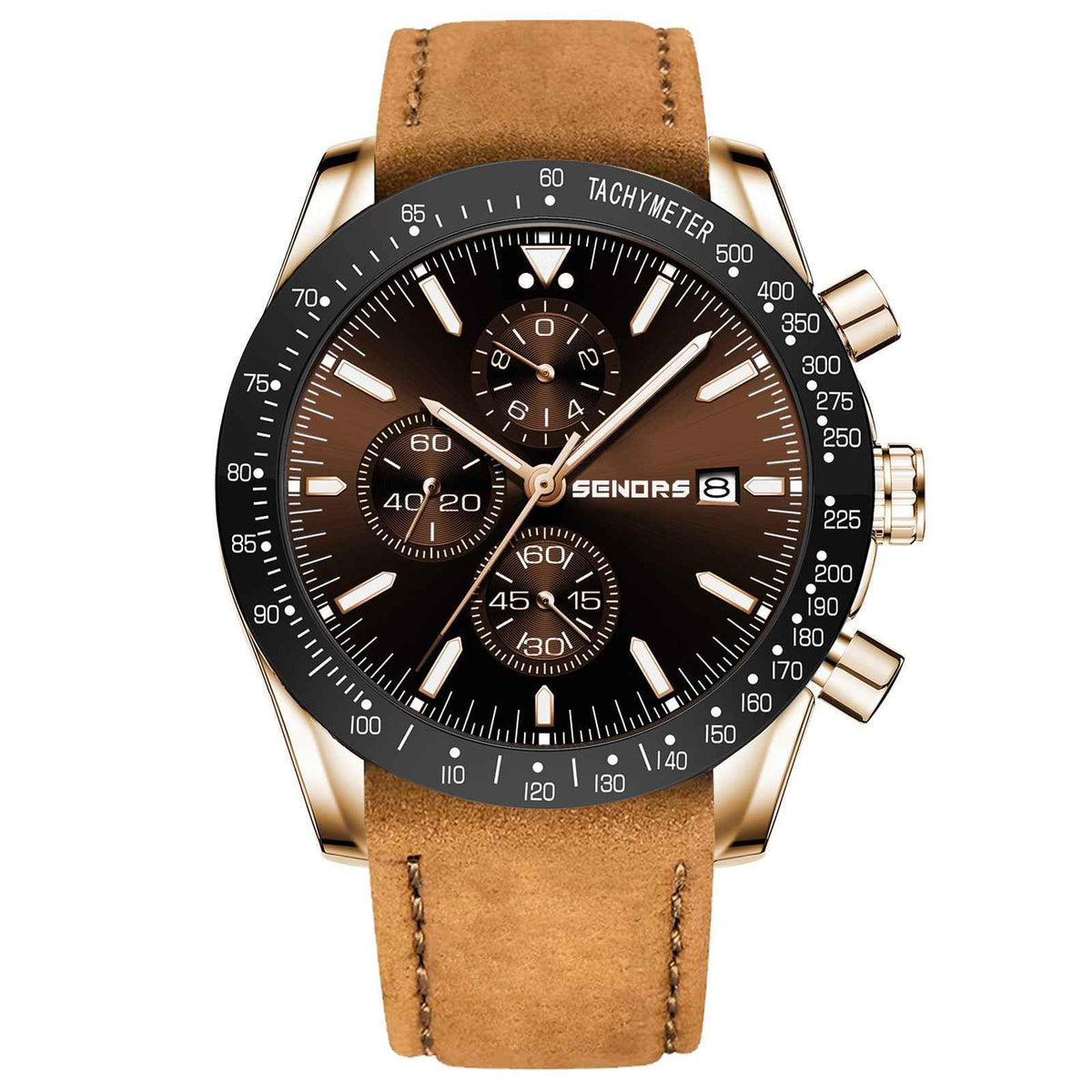 Waterproof Multifunctional Quartz Watch for Men - Elevate Your Style and Functionality