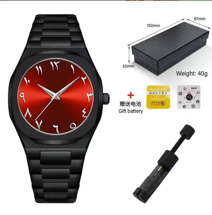 Men's Arabic Business Quartz Watch