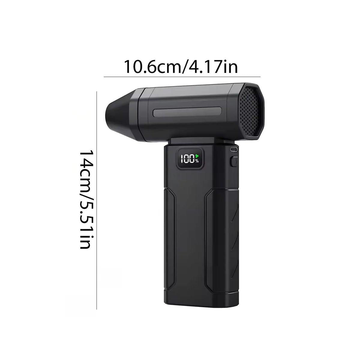 X8 Powerful Dust Blower 160000RPM Brushless Motor Outdoor Air Duster Blower Type-C Rechargeable Air Blower Cleaning PC Turbo Fan