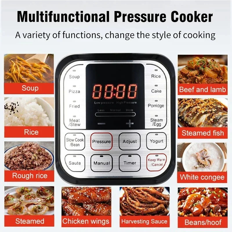 Smart Electric Pressure Cooker - Transform Your Cooking Experience