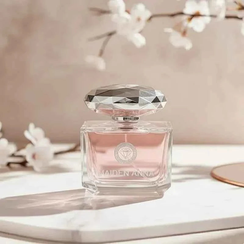 Floral Fruity Women's Perfume - Elegant Crystal Bottle EDP for Daily and Special Occasions