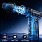 X8 Powerful Dust Blower 160000RPM Brushless Motor Outdoor Air Duster Blower Type-C Rechargeable Air Blower Cleaning PC Turbo Fan