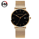 Stylish Men's Casual Leather Wristwatch - Minimalist Elegance for Every Occasion - Lvoris