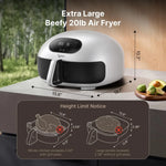 Transform Your Cooking with the Large Smart Air Fryer – 15-in-1 Dual Heating Wonder