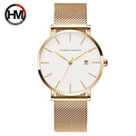 Stylish Men's Casual Leather Wristwatch - Minimalist Elegance for Every Occasion - Lvoris