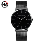 Stylish Men's Casual Leather Wristwatch - Minimalist Elegance for Every Occasion - Lvoris
