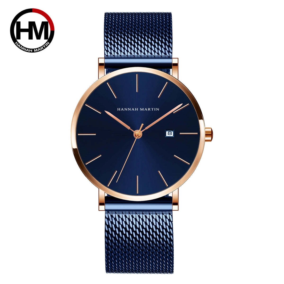Stylish Men's Casual Leather Wristwatch - Minimalist Elegance for Every Occasion