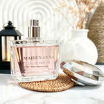 Floral Fruity Women's Perfume - Elegant Crystal Bottle EDP for Daily and Special Occasions